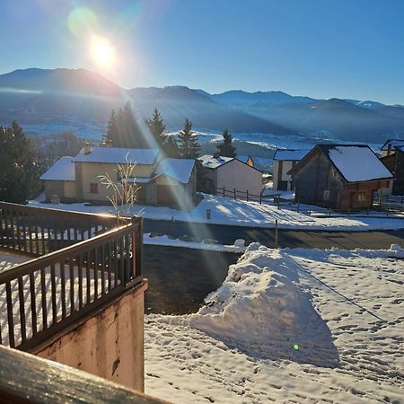 Studio Cabine 4 Couchages, Vue Face Aux Montagnes Font-Romeu-Odeillo-Via Dış mekan fotoğraf